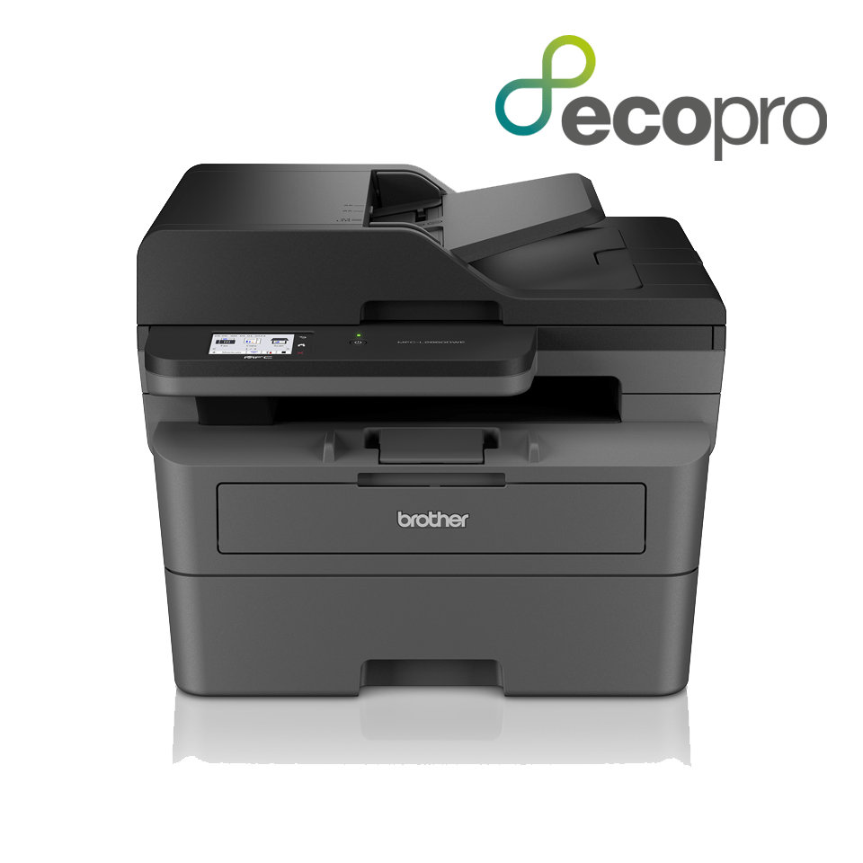 Brother MFC-L2860DWE Your Efficient All-in-One A4 Mono Laser Printer with 4 months free EcoPro toner subscription